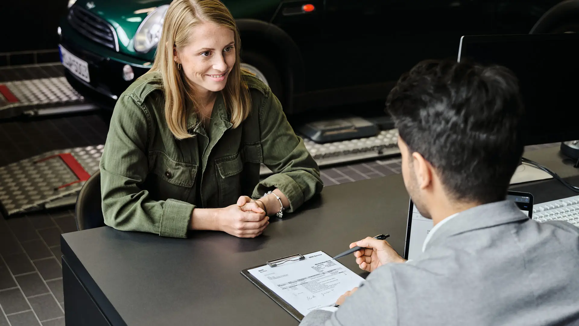 Arrange a service appointment.