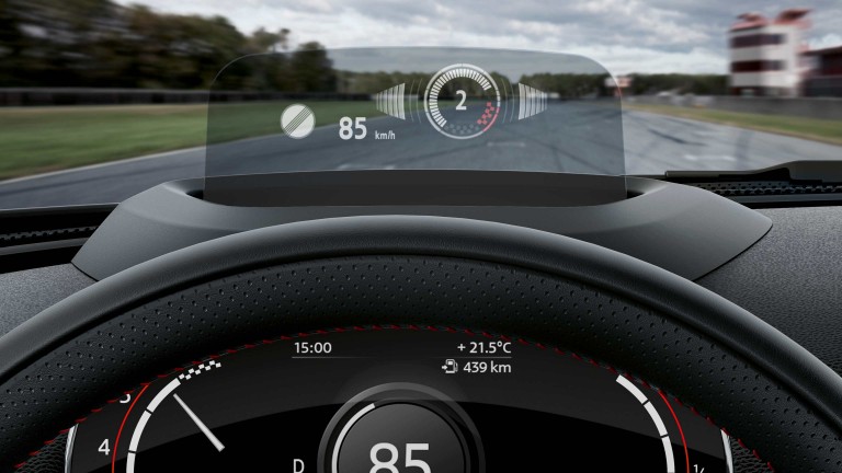 MINI John Cooper Works – iç tasarım – head-up display