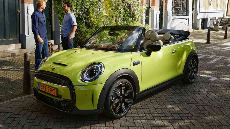 MINI Cooper S Cabrio - önden görünüm - model karşılaştırma